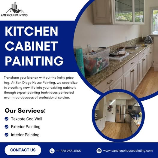 Kitchen Cabinet Painting San Diego